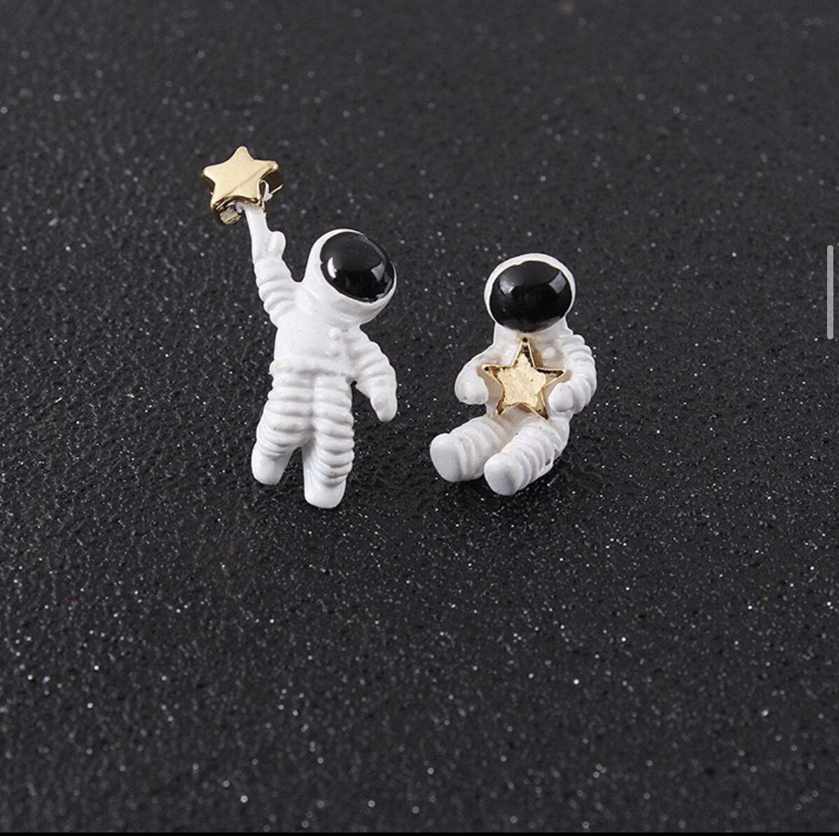 Astronaut Earrings, Cute Earrings, Women’s Stud Earrings, Space Earrings, Quirky Earrings, Astronaut Jewelry, Space Jewelry, Statement Studs