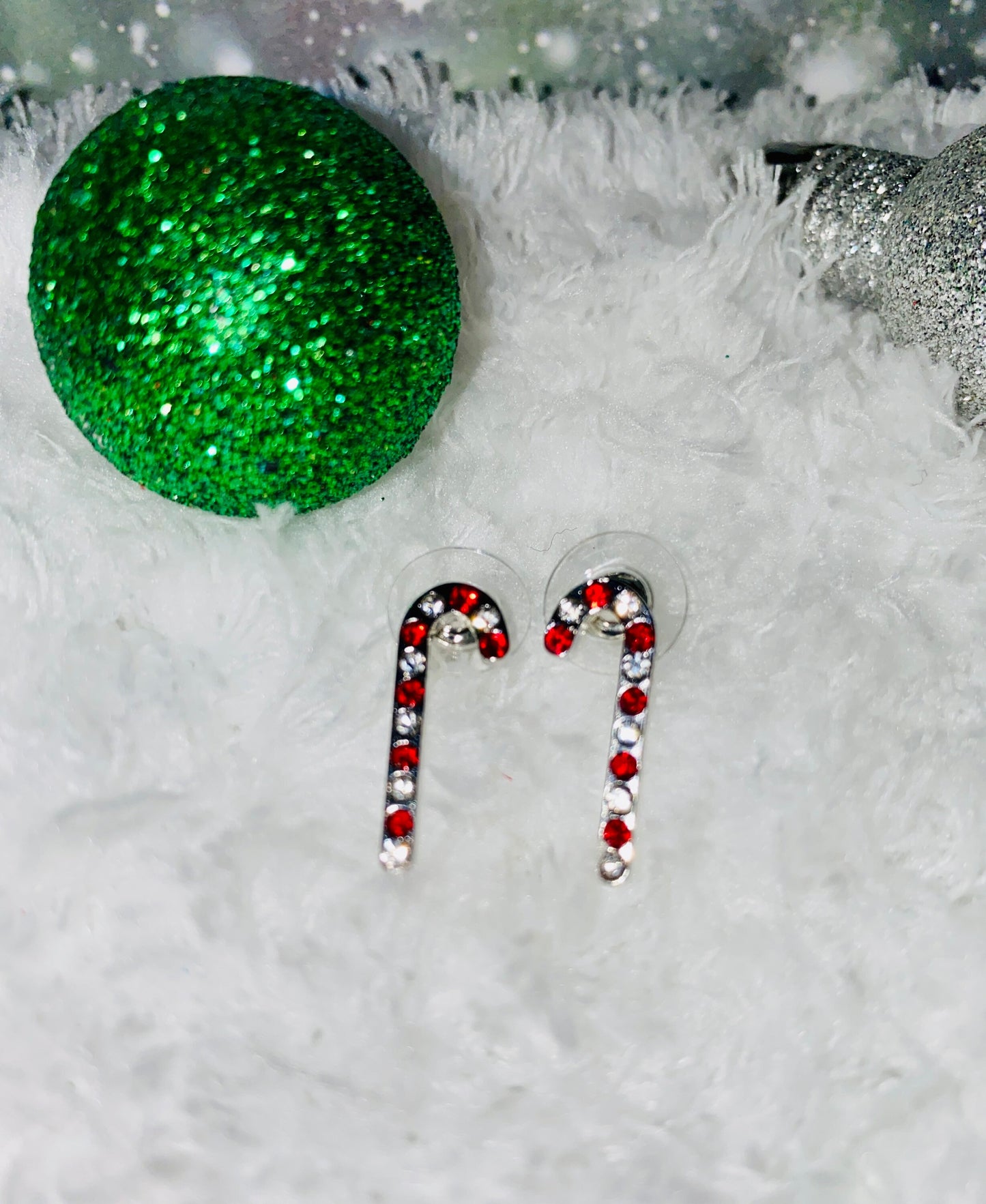 Christmas Santa Hats, Snowflakes or Candy Canes - Cute Holiday Earrings for your Christmas Party or Gathering